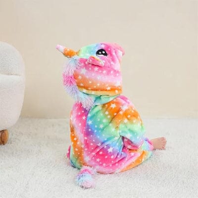 Pyjama Bebe - FluffyToddler™ - Licorne Arc-en-ciel