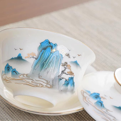 Service à Thé - PorceLuxe™ - Mont Hida