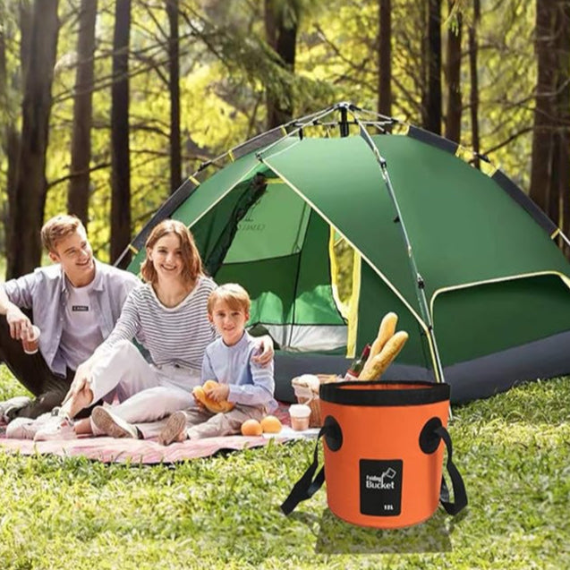 Seau Pliable - BucketGo™ - Orange