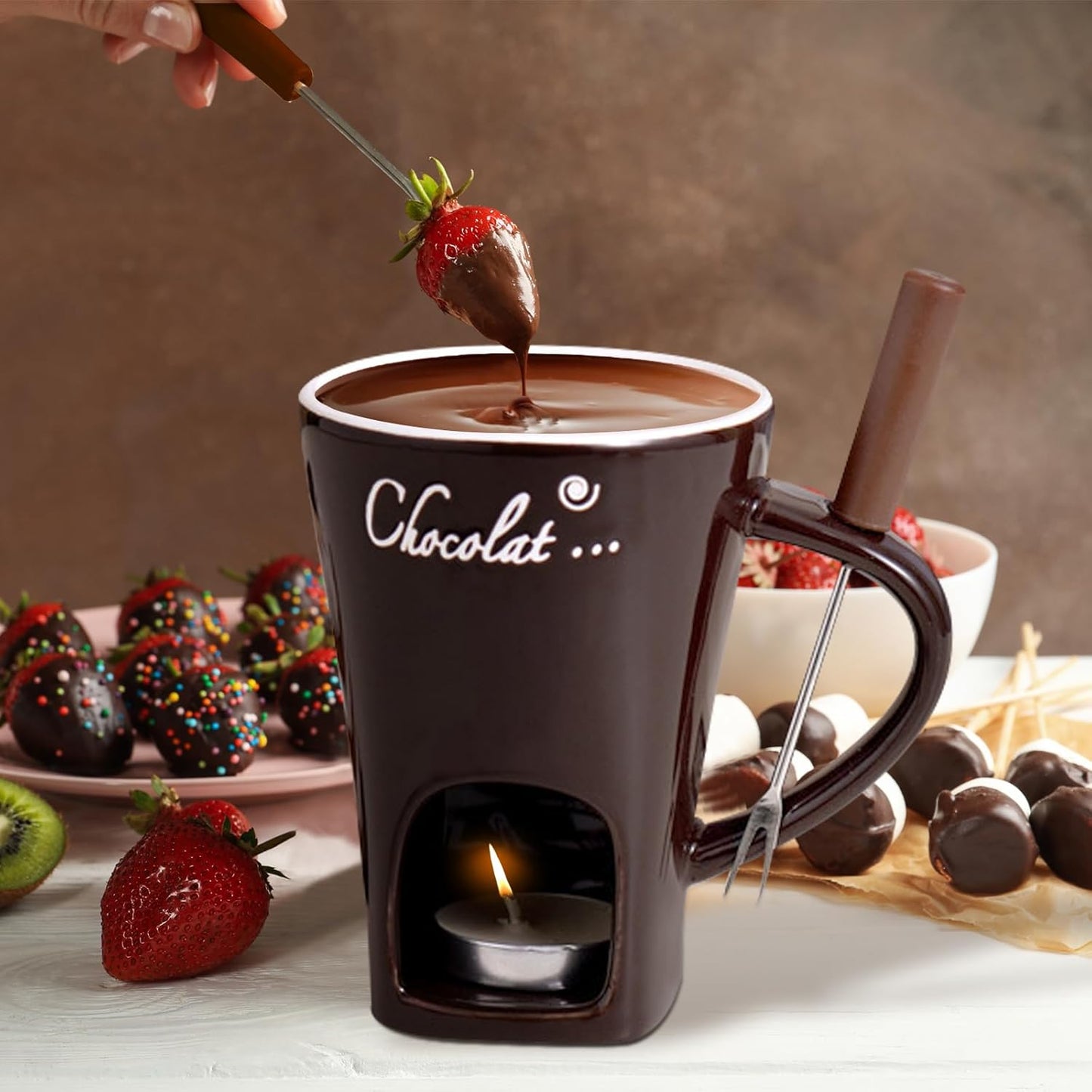 Mug Chauffant - ChocoWarm™ - Noir