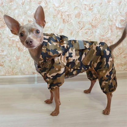 Manteau pour Chien - DogWaterproofCoat™ - Camouflage