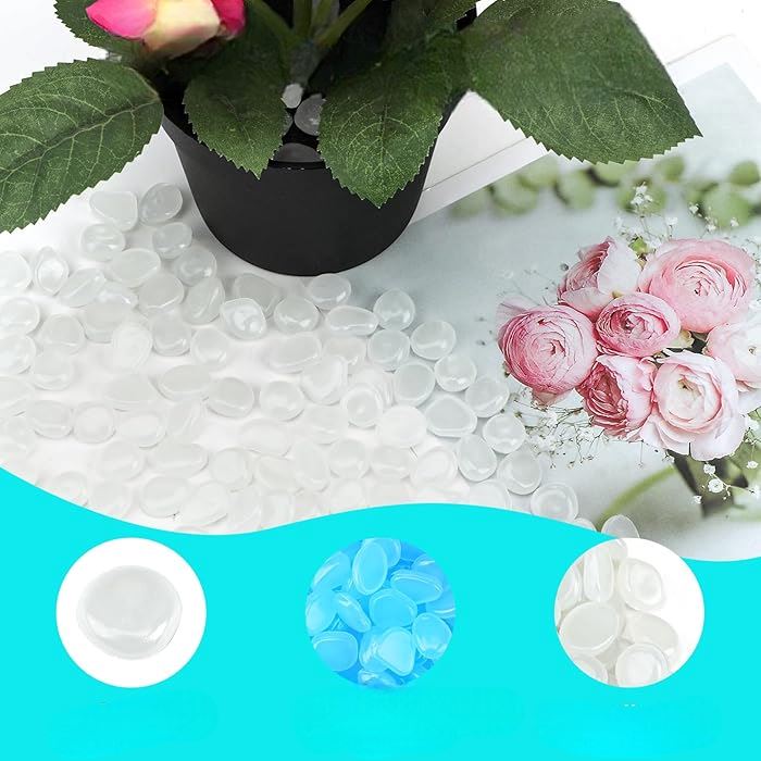 Décoration Jardin - GlowStones™ - Blanc