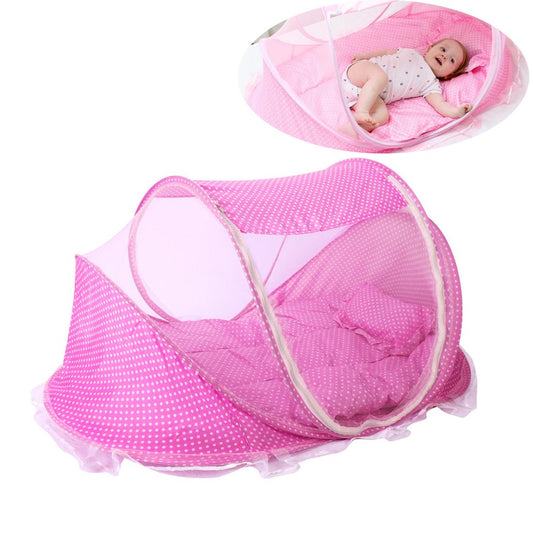 Moustiquaire - MosquiBaby™ - Pois Rose