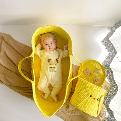 Panier - KnitSnug™ - Jaune
