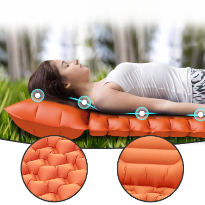 MATELAS CAMPING - HikeComfort™ - Orange