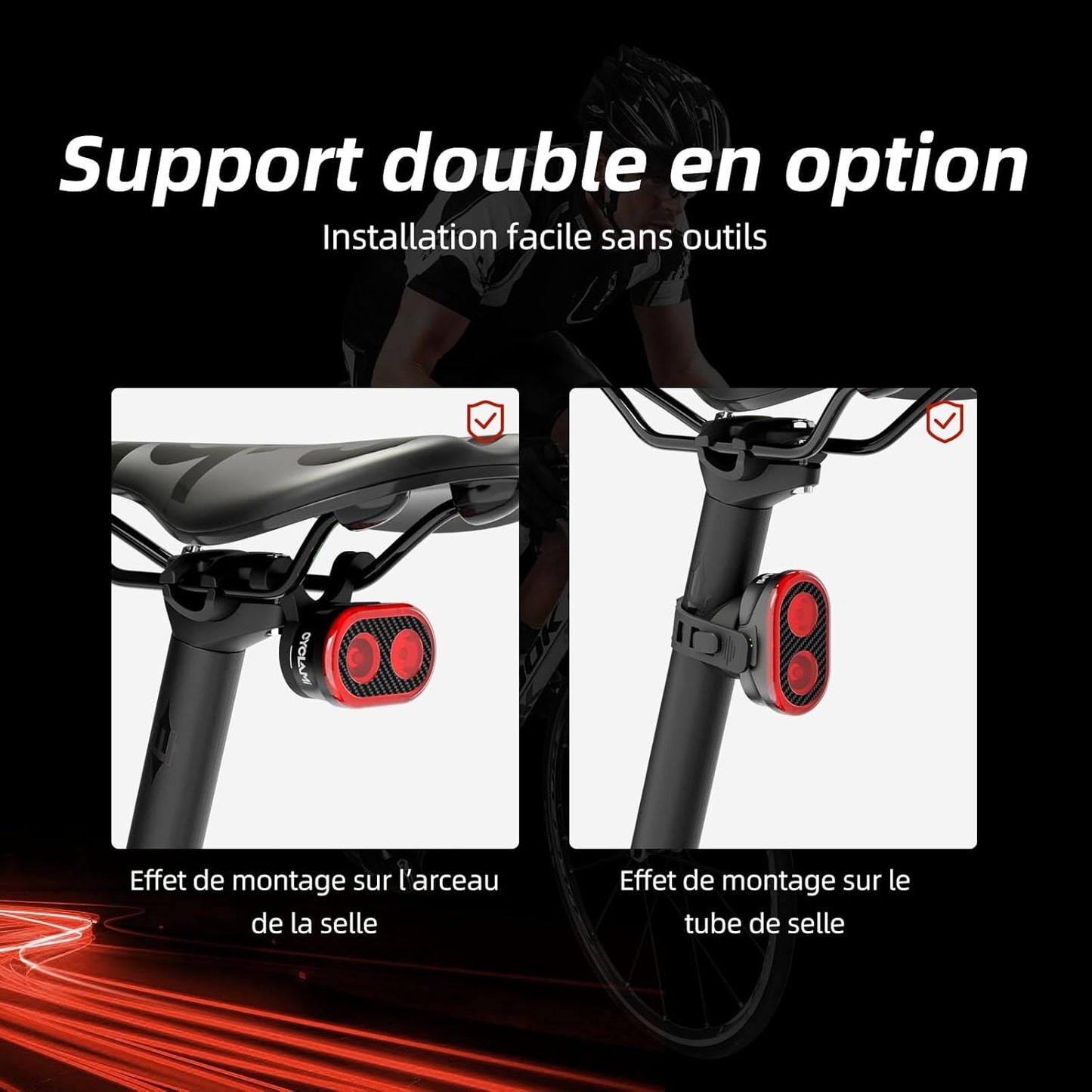 Vélo Éclairage - SmartBeam™ - Feu Arrière
