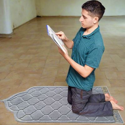Tapis de priere - PrayerMat™ - Gris Clair