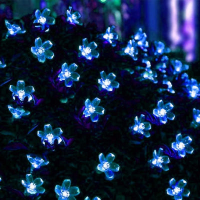 Guirlande Lumineuse - SolarBloom™ - Bleu