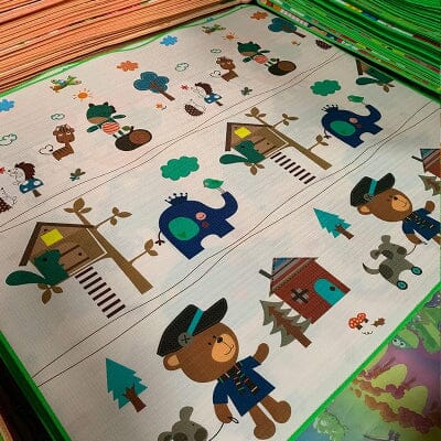 Tapis d'Éveil - HappyCrawl™ - Giraffes