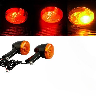 Clignotant Moto Led - RoadBlink™ - Noir Orange