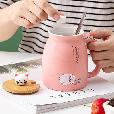 Tasse à Thé - PurrfectSip™ - Rose