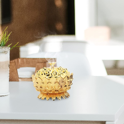 Porte Encens - AromatherapyIncense™ - Lotus Dorée