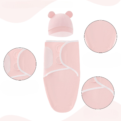 SAC DE COUCHAGE BEBE - BabyWrap™ - Rose