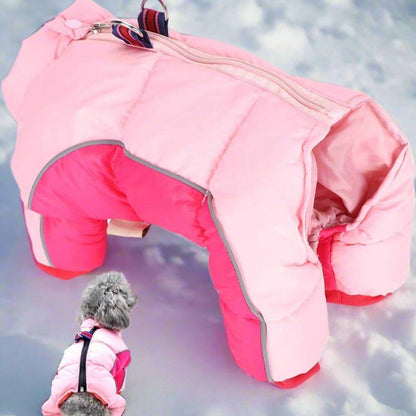 Doudoune pour Chien - WinterDogWarmJacket™ - Rose