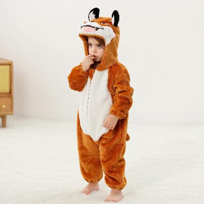 Pyjama Bebe - FluffyToddler™ - Tigre Souriant