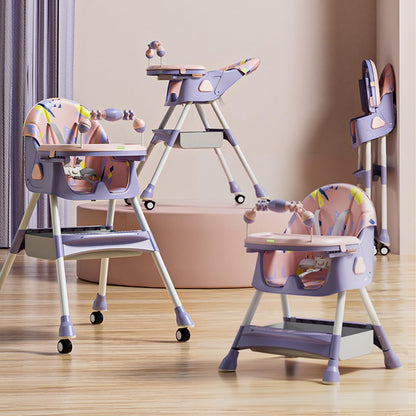 CHAISE POUR BEBE - GrowSeat™ - Rose & Violet