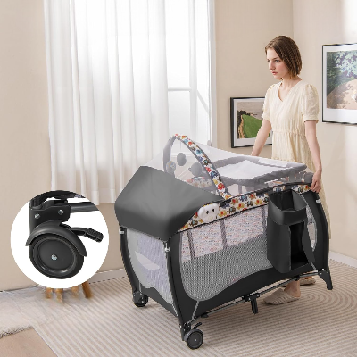 Lit Pliable pour Bébé - HappyTraveller™