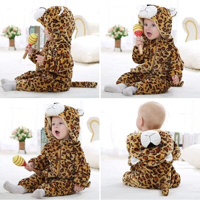 Pyjama Bebe - FluffyToddler™ - Léopard