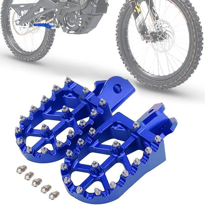 Repose Pieds - MotorcycleFootpegs™ - Bleu