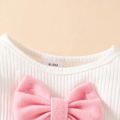 Ensemble Fille - FestiveCharm™ - Rose