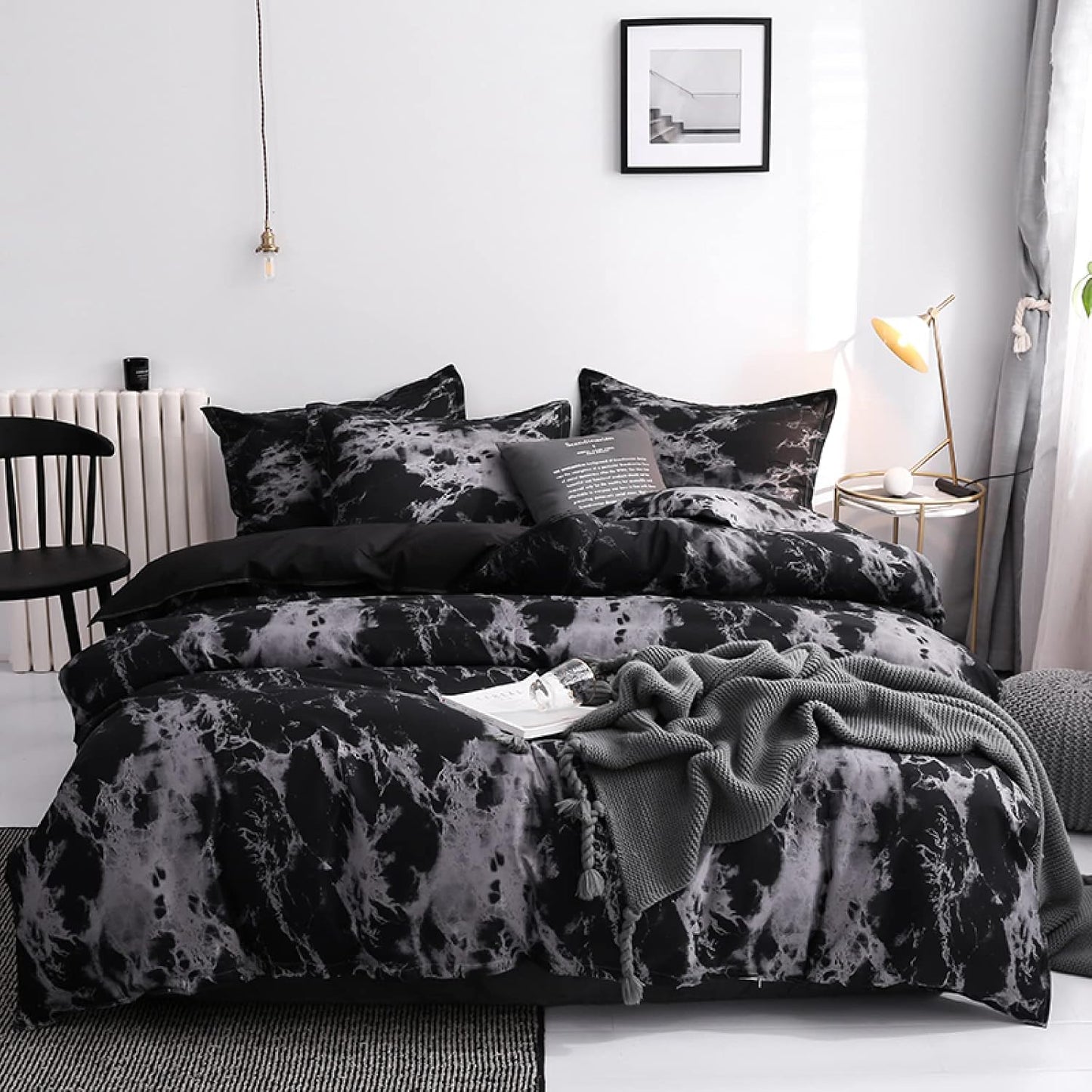 Linge de Lit - BedMood™ - Noir