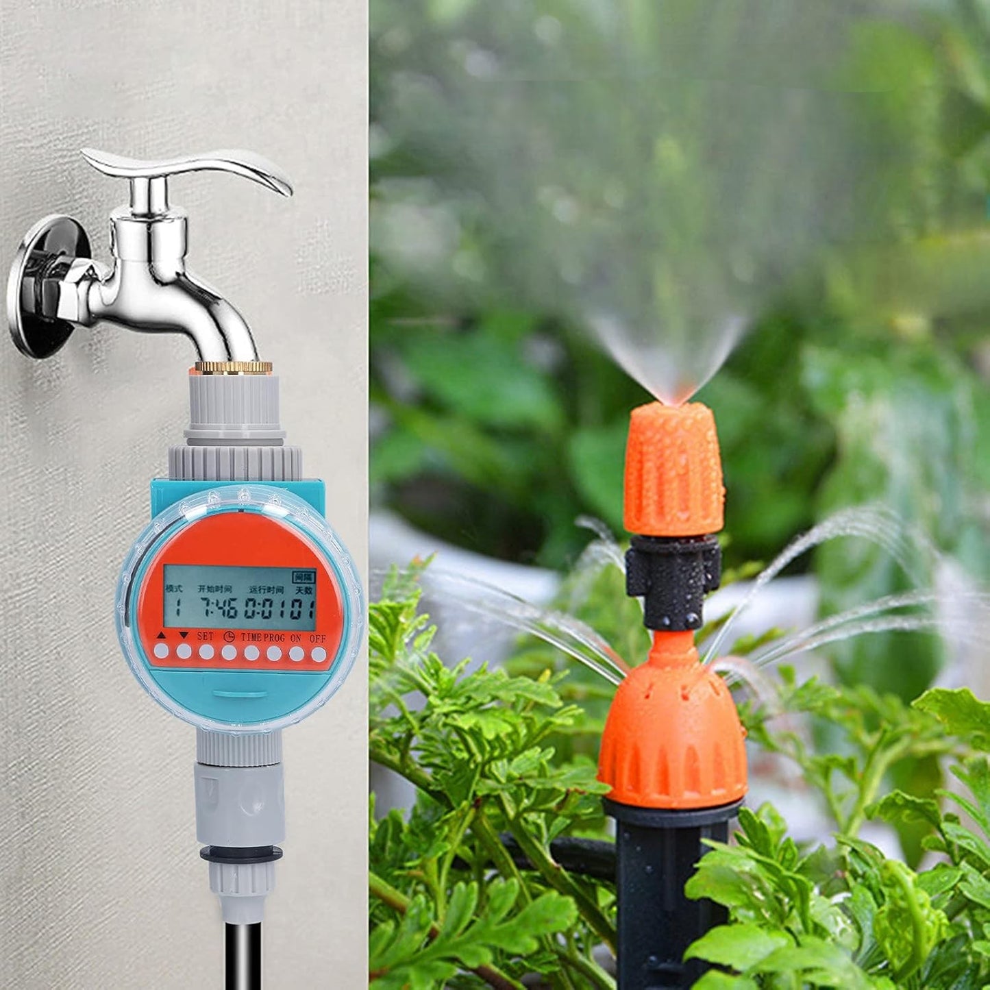 Programmateur Arrosage - AquaSmart™ - Bleu Turquoise