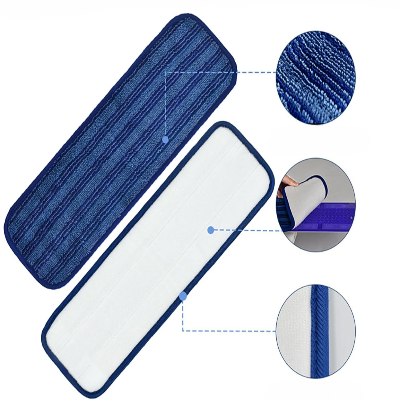 BALAI MICROFIBRE - EcoMopPad™ - Bleu