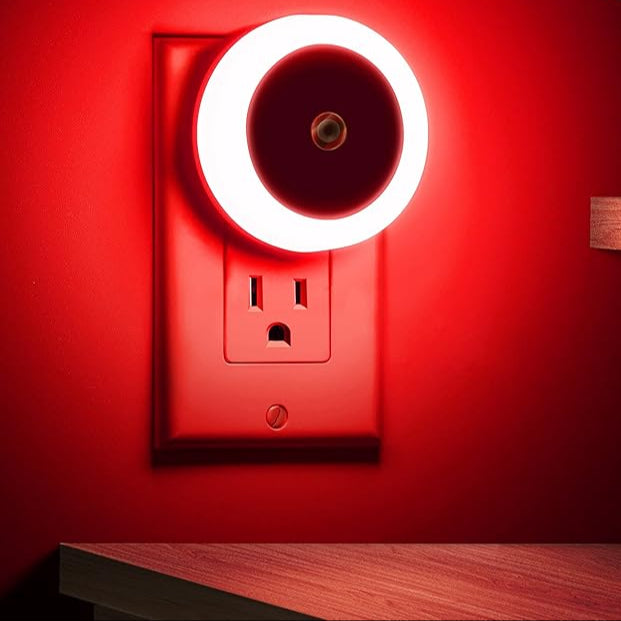 Veilleuse LED - SoftGlow™ - Rouge
