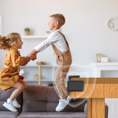 Protection Coin de Table - CushionEdge™ - Noir