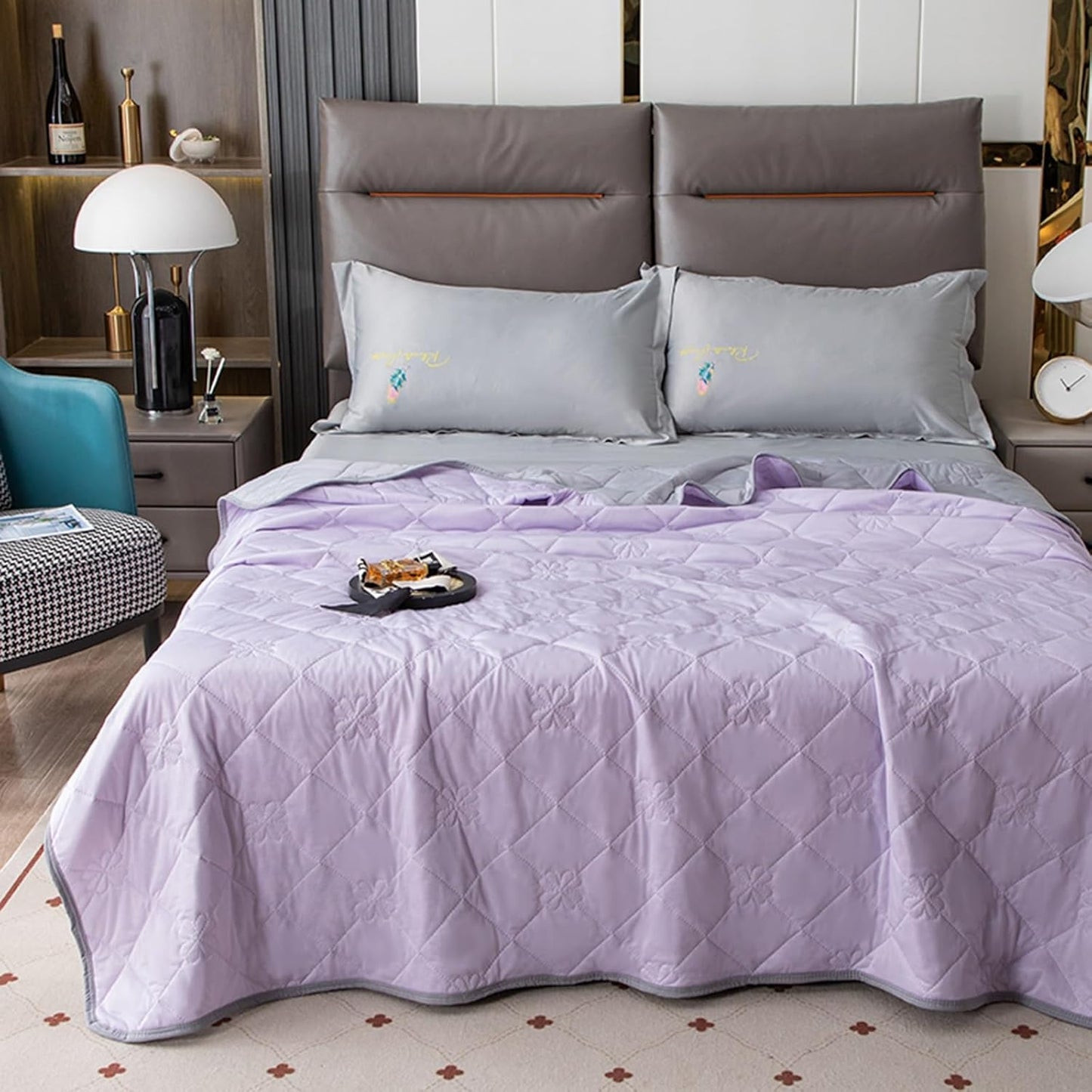 Couette d'Été - ChillBreezeComforter™ - Violet