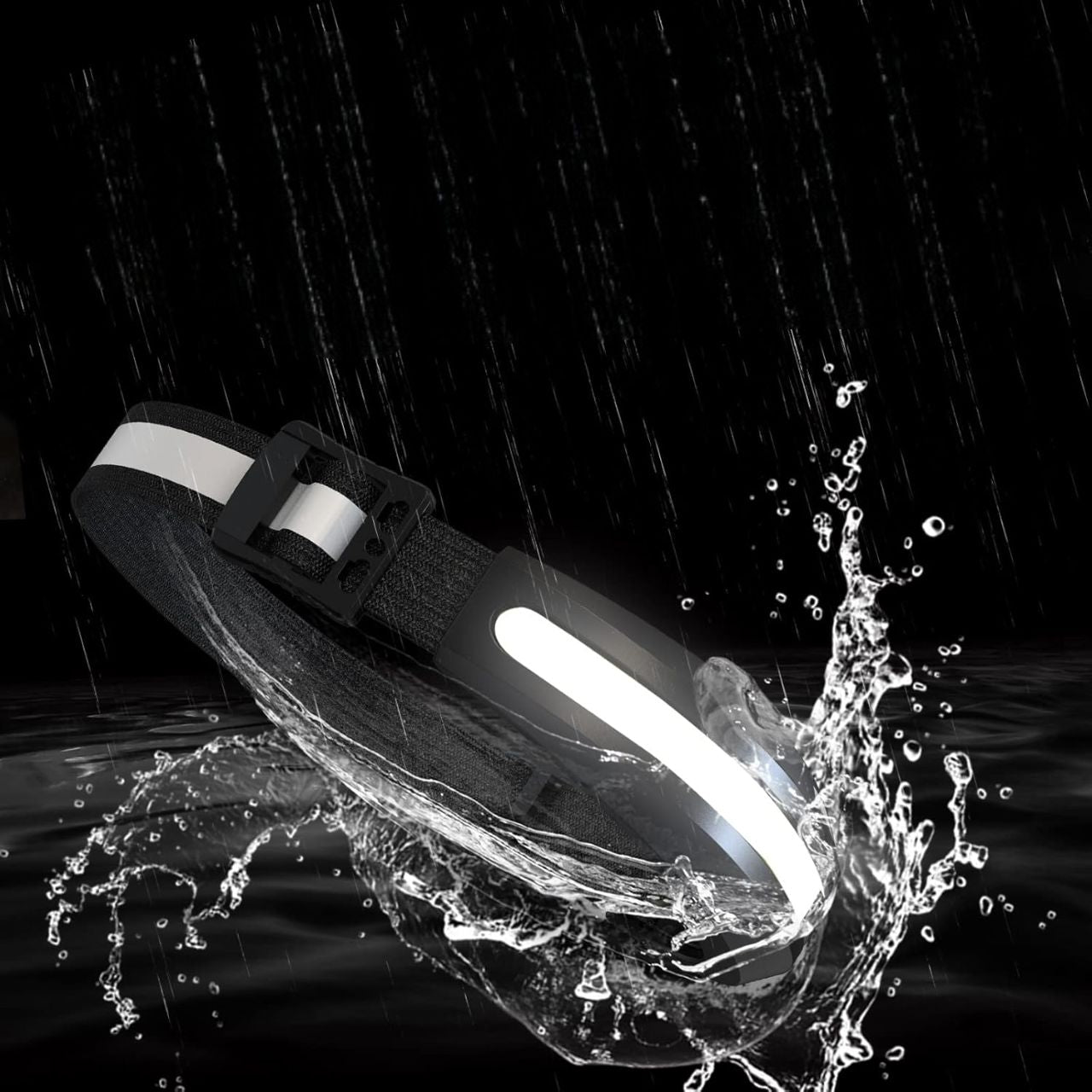 Lampe Frontale - PortableHeadlamp™ - Noir