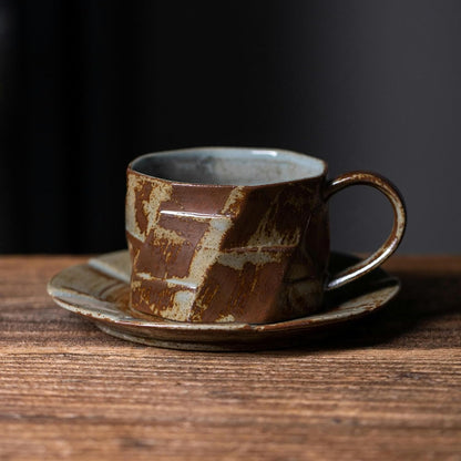 Service à Café - RetroBrewSet™ - Brun Forêt