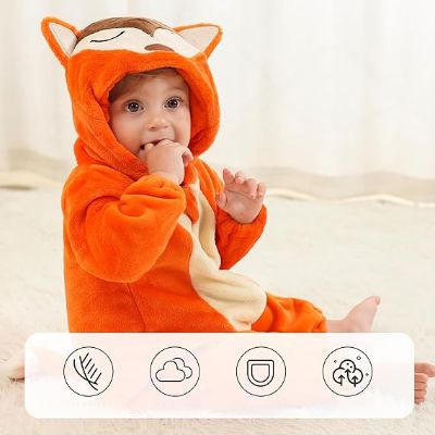Pyjama Bebe - FluffyToddler™ - Renard