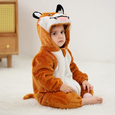 Pyjama Bebe - FluffyToddler™ - Tigre Souriant