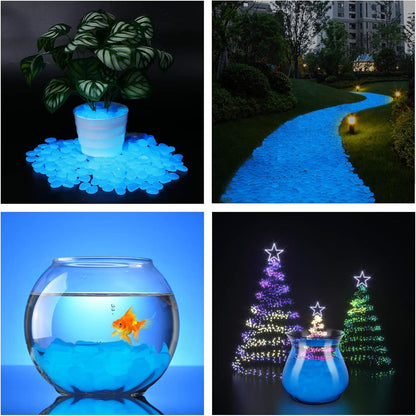 Décoration Jardin - GlowStones™ - Rose