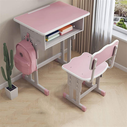 Bureau pour Enfant - GrowStudySet™ - Classique Rose