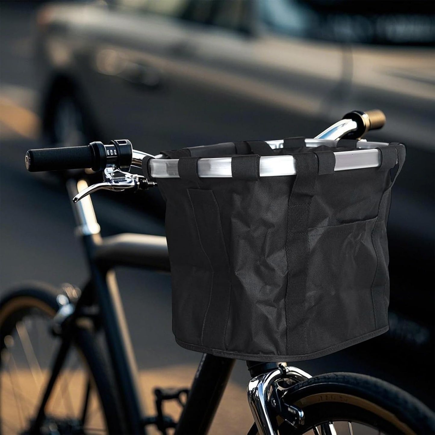 PANIER VELO POUR CHIEN	- PetRideBasket™ - Carré Noir