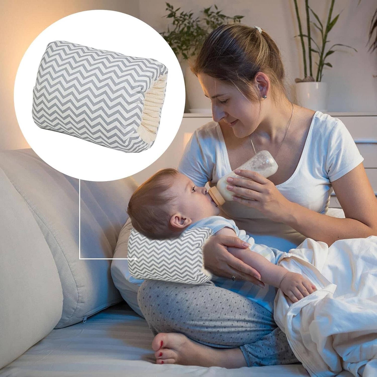 Coussin d’Allaitement - ArmNurse™ - Zigzag