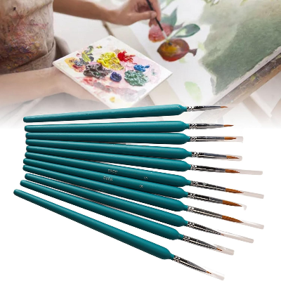 Pinceau Aquarelle - MicroBrushesSet™ - Bleu