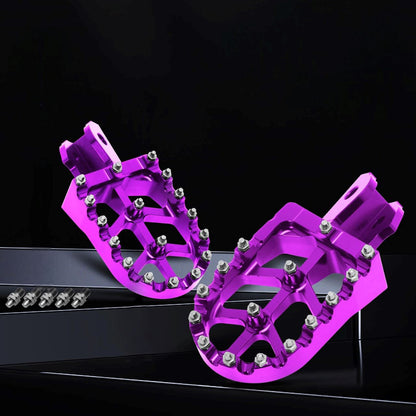 Repose Pieds - MotorcycleFootpegs™ - Violet
