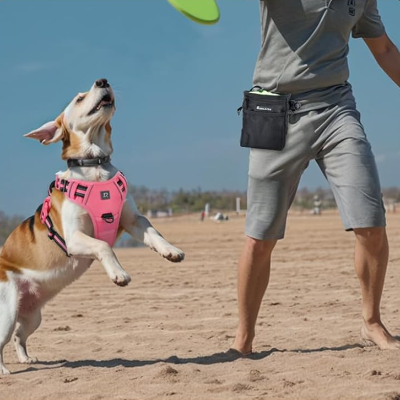 Harnais Chien - PullDogHarness™ - Rose