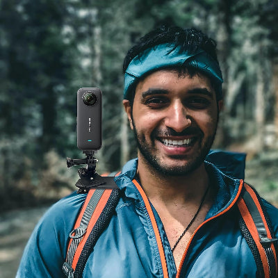 Clip de Sac à Dos - StrapMount360™ - Noir