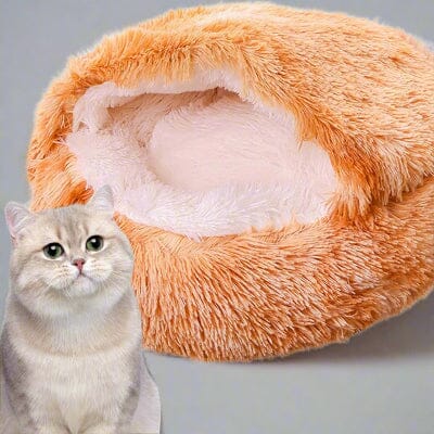 Lit pour Chat - FluffyDream™ - Camel