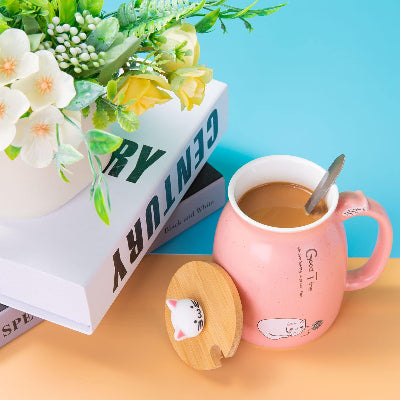 Tasse à Thé - PurrfectSip™ - Rose