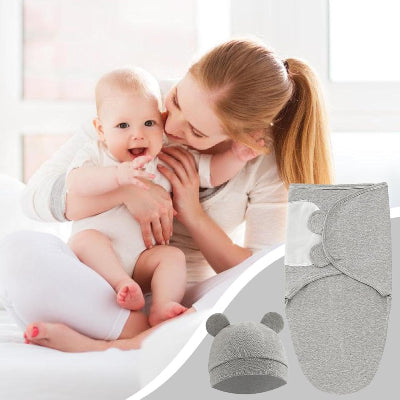 SAC DE COUCHAGE BEBE - BabyWrap™ - Gris