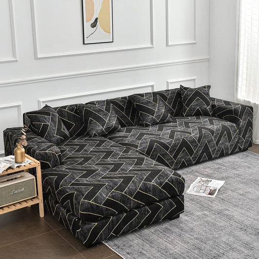 LoungeProtec™ - Formes Gris foncé