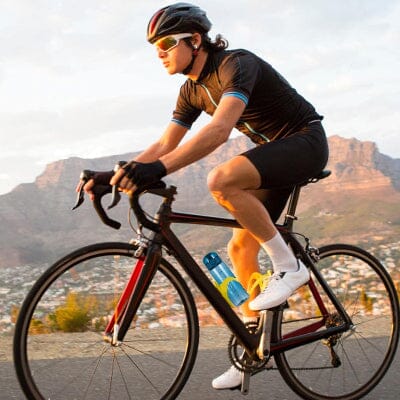 Gourde de Sport - FitBottle™ - Bleu Transparent