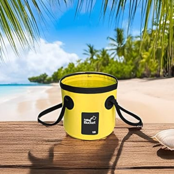 Seau Pliable - BucketGo™ - Jaune