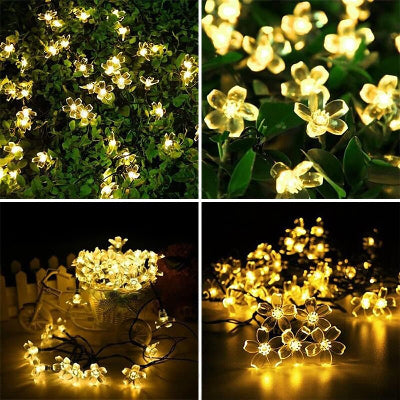 Guirlande Lumineuse - SolarBloom™ - Jaune