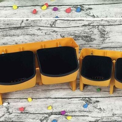 Jardinière Murale - GardenWallPlanter™ - Jaune